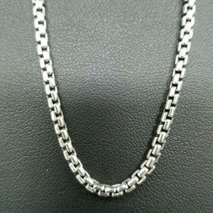 David Yurman 2.7 mm 22 inch Box Chain